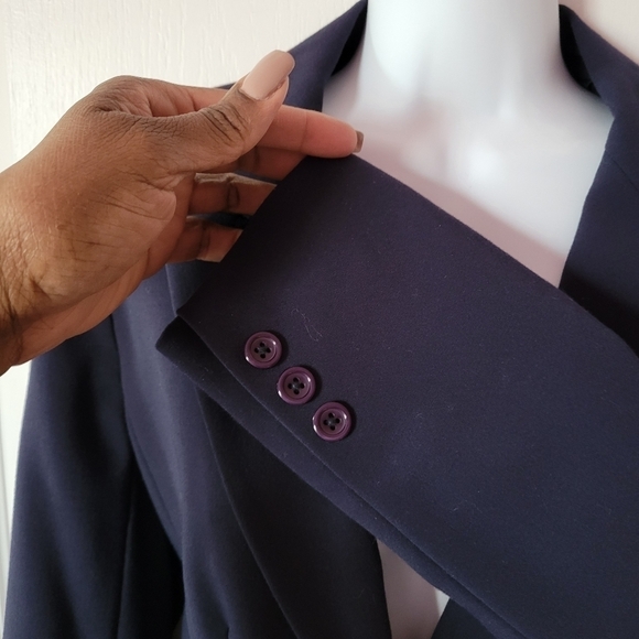 Body by Victoria's Secret Suiting Jacket Blue Size 8 - Picture 6 of 11